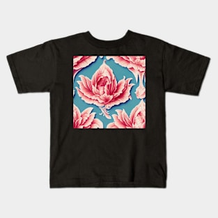 Rococo floral pattern, model 14 Kids T-Shirt